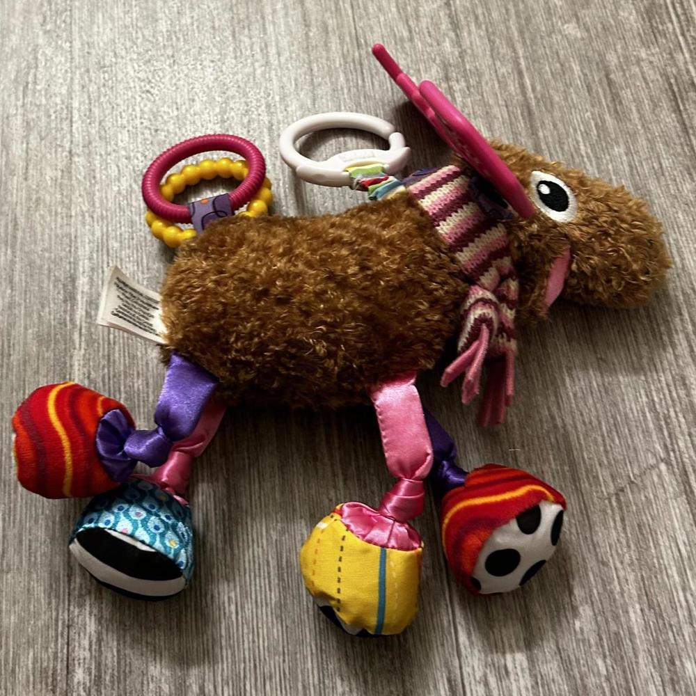 Lamaze Baby Muffin the Moose Plush Sensory Activity Toy